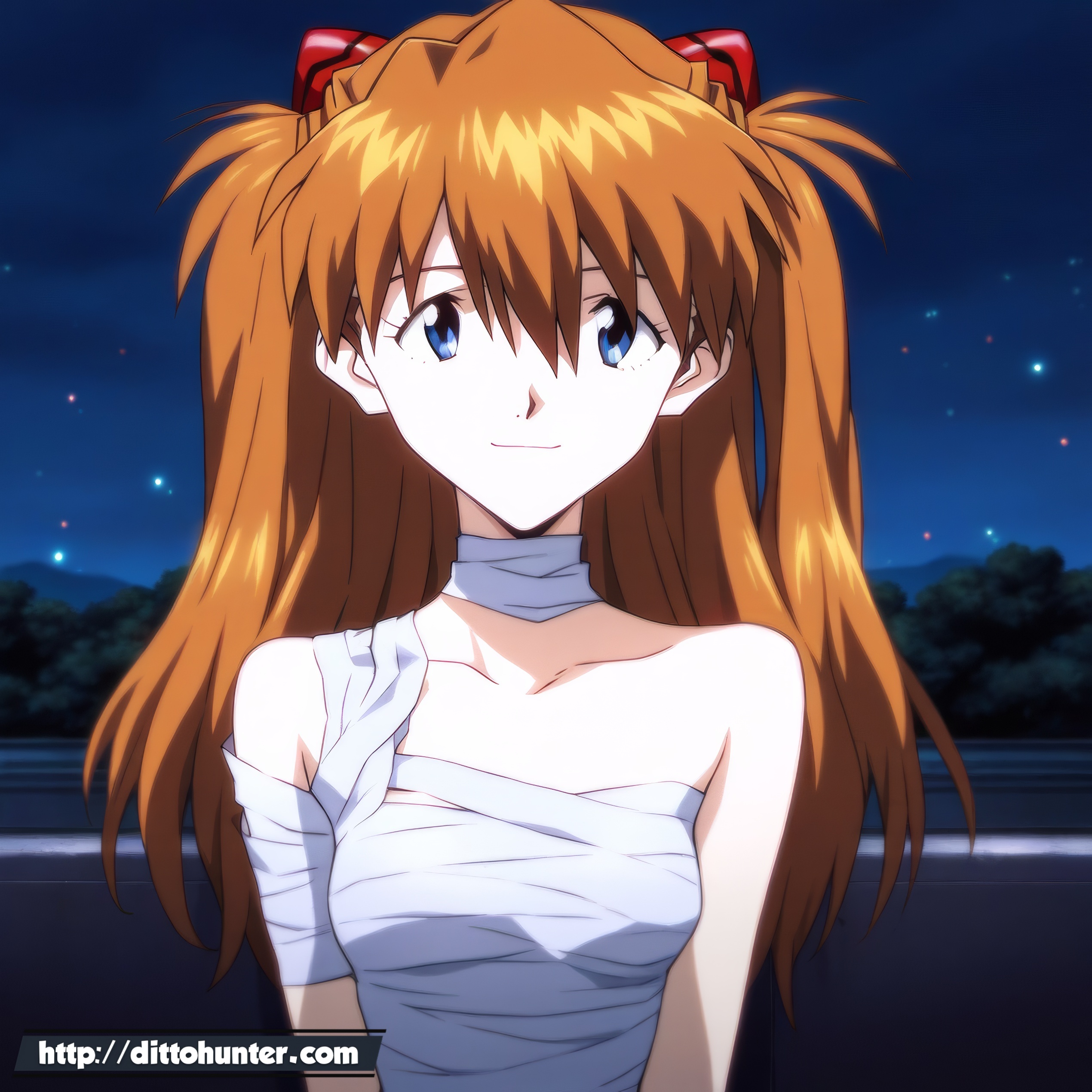 HWN - Asuka Langley (Evangelion) sexy Halloween costume - [ECHI]