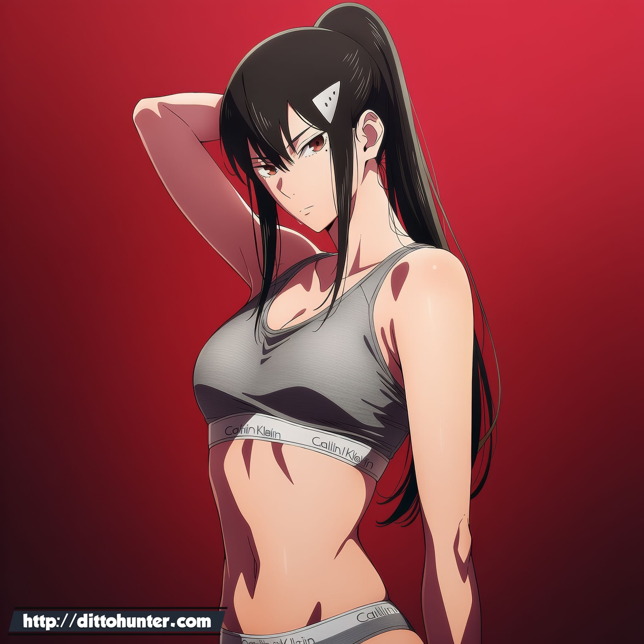 CKP - Mina Ashiro (Kaiju No. 8) The Calvin Klein Photoshoot - [ECHI]