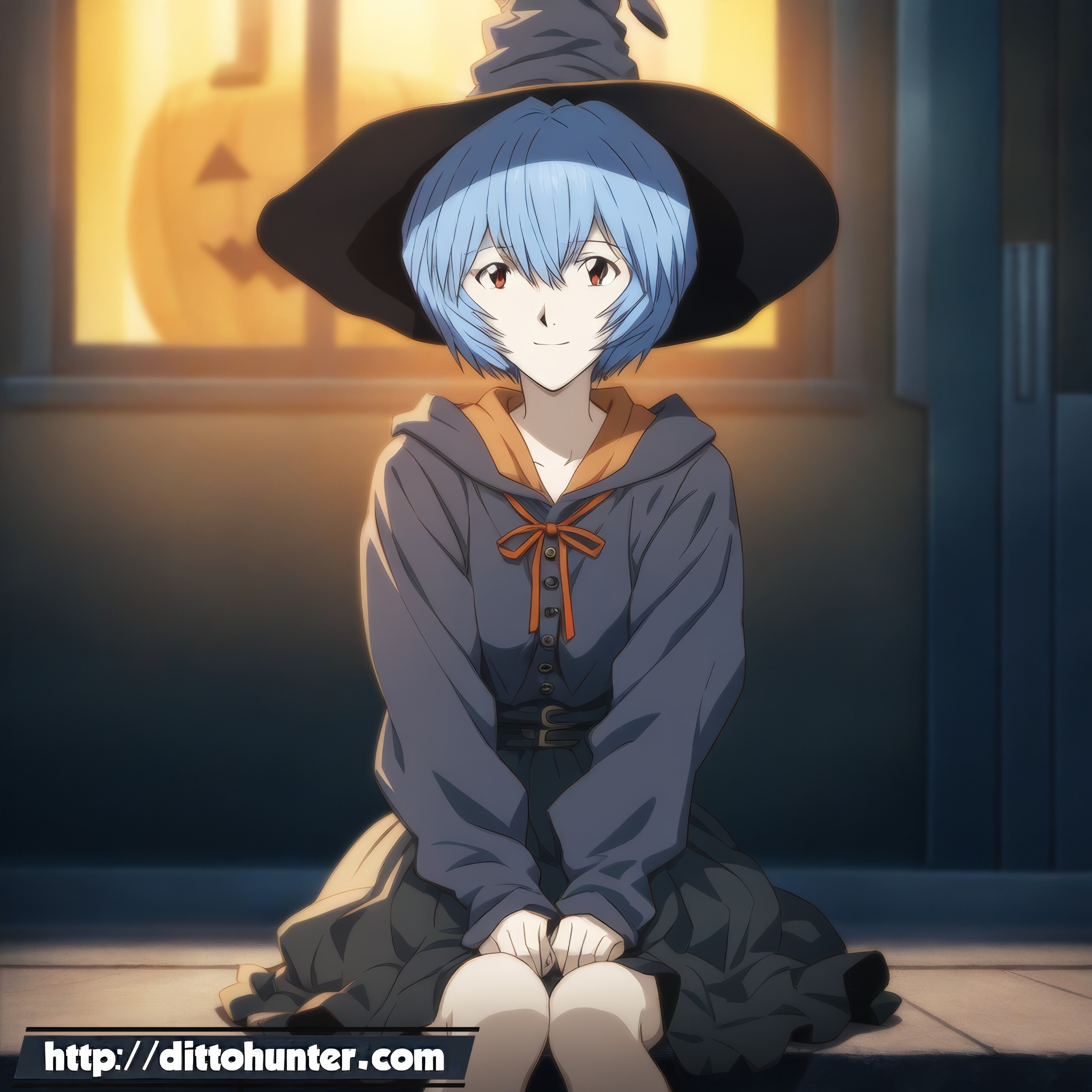 HWN - Rei Ayanami (Evangelion) Halloween Cosplay