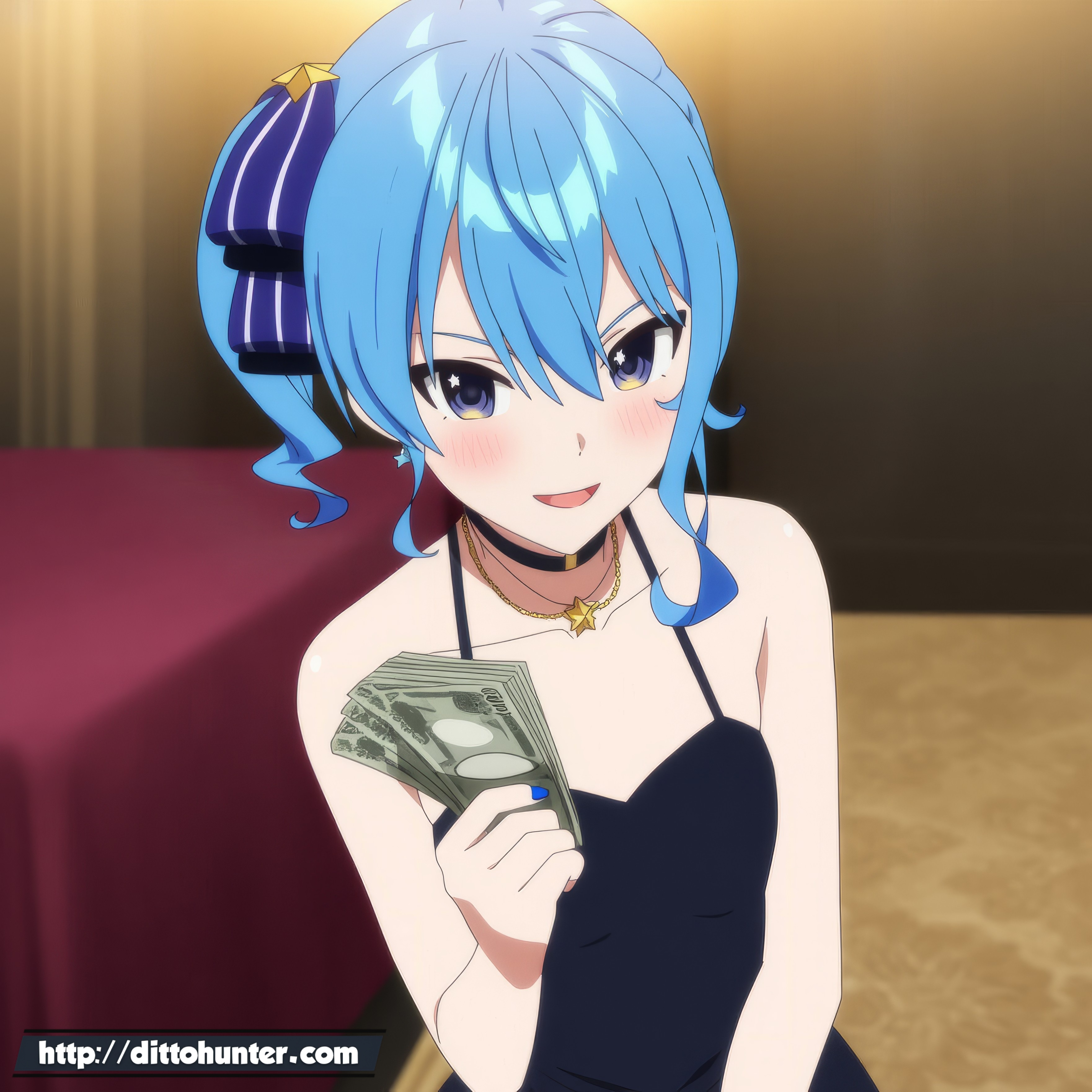 PRO - Hoshimachi suisei (Hololive) whoring to old guys - [R-18]