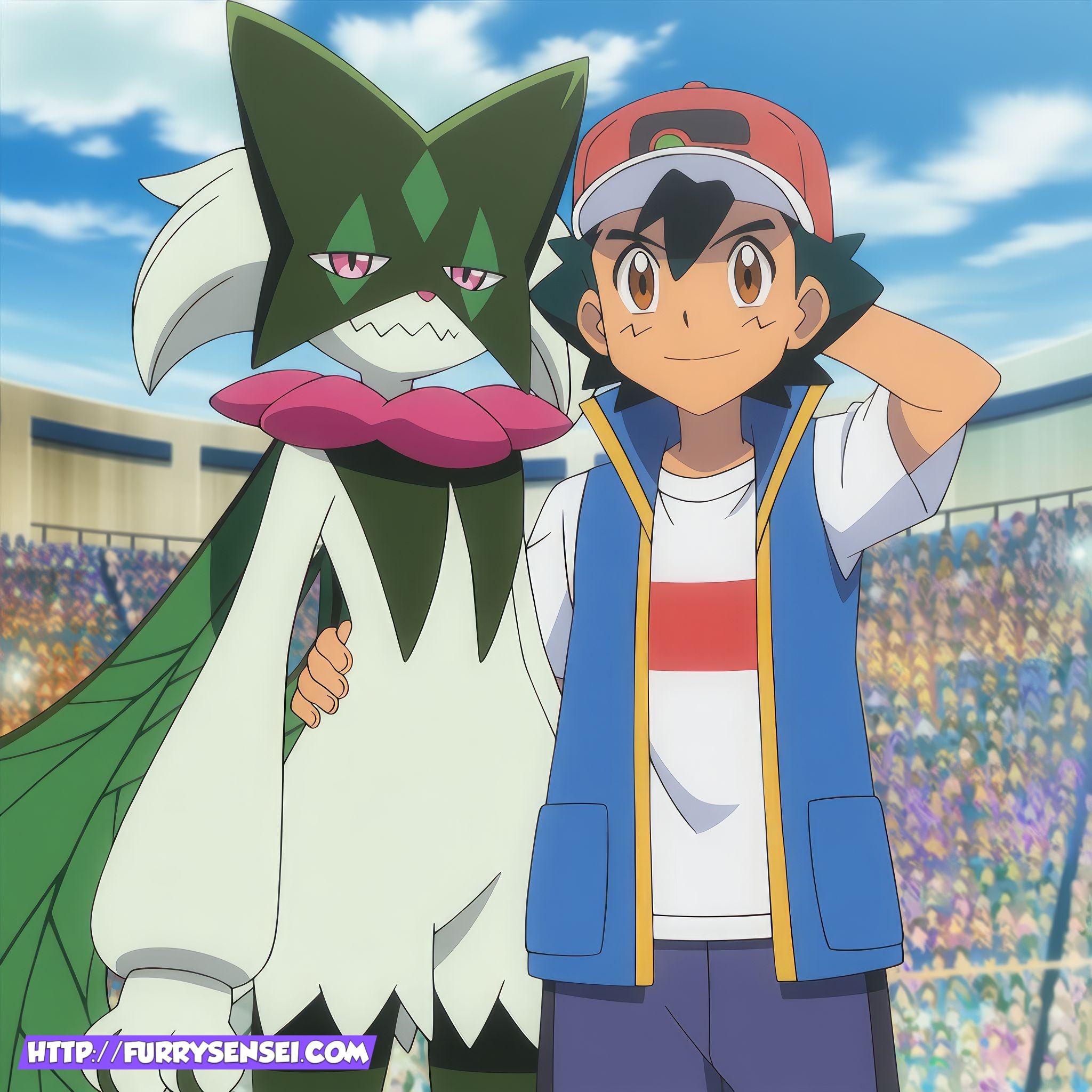 SHR - Ash Ketchum (Pokémon) A Lesson in the Arena