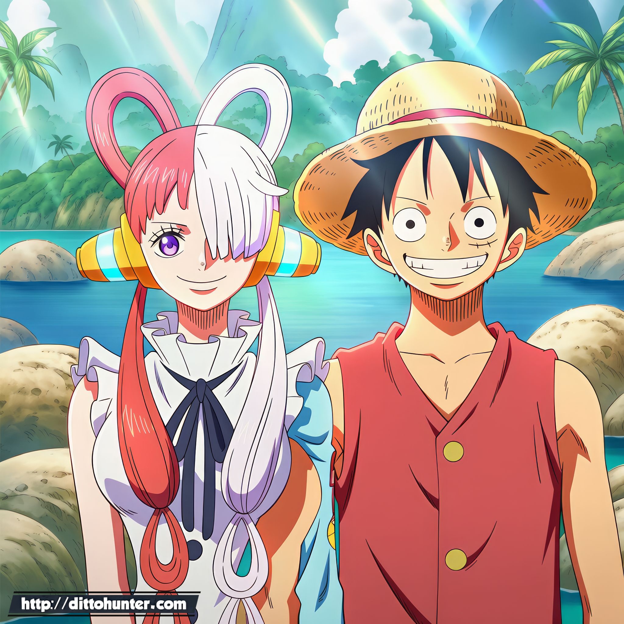 CPL - Uta & Monkey D Luffy (One Piece) Years Later A Tender Reunion of Desires