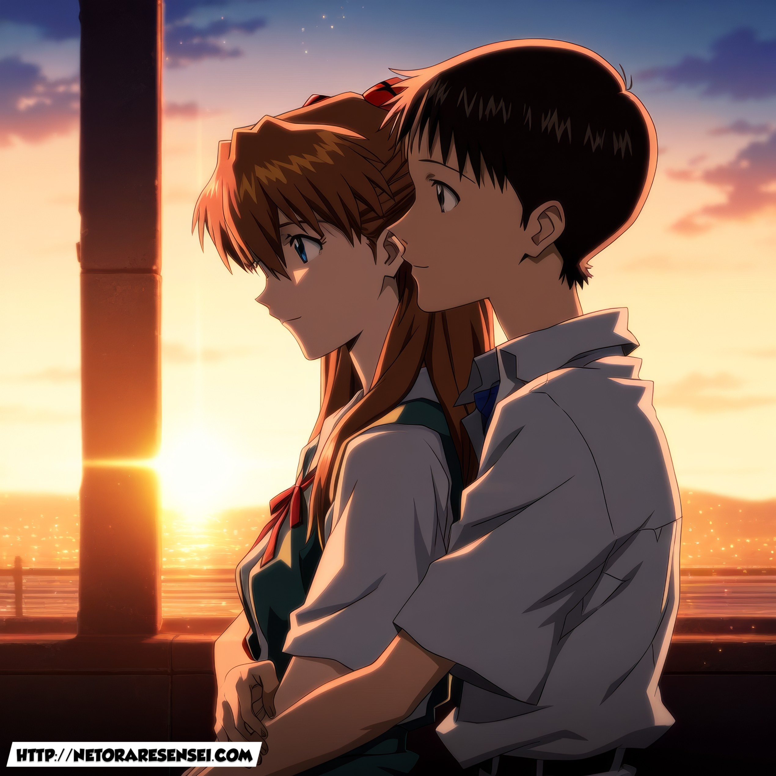 FEM - Shinji Ikari & Asuka (Evangelion) feminization with BBC - [R-18]