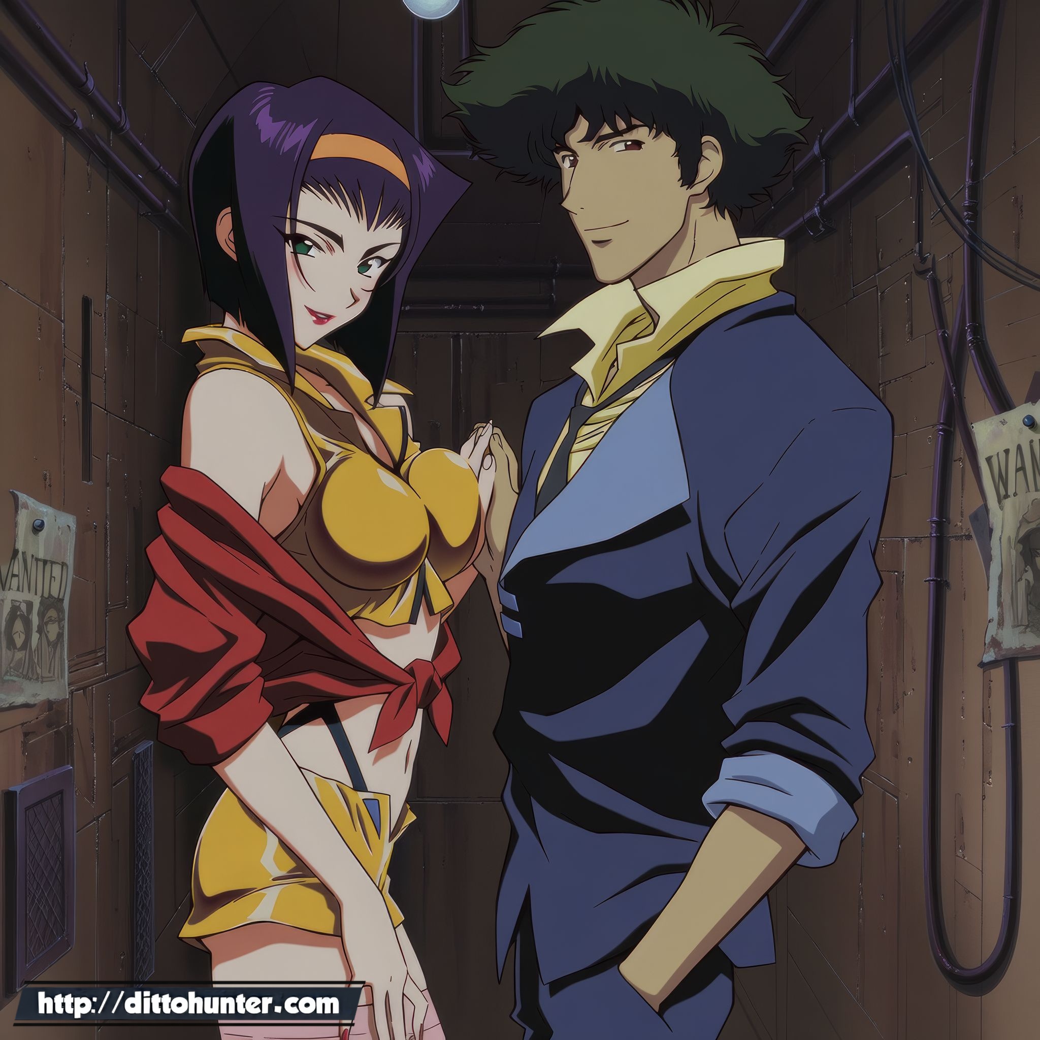 CPL - Faye Valentine and Spike Spiegel (Cowboy Bebop) Unrestrained Bounty of Lust